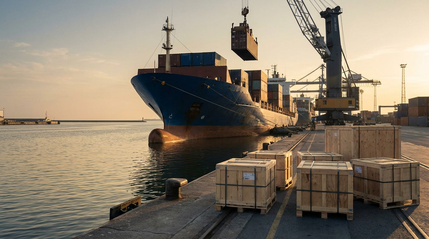 Seefracht und internationale Logistik ab europäischen Häfen