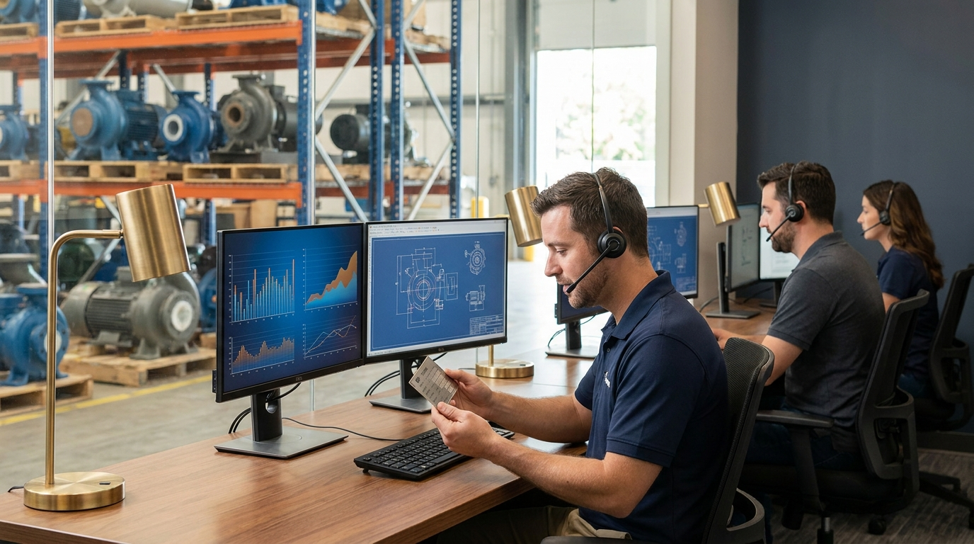 Technische Beratung für Pumpen und Ersatzteile